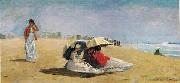 Winslow Homer East Hampton Beach oil painting artist